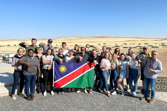 Travel Experts at Gondwana's Desert Grace 
