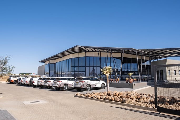 Office Vehicle Depot Namibia2Go International Airport Hosea Kutako Windhoek