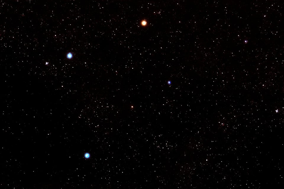 Southern Cross Starry sky Namibia