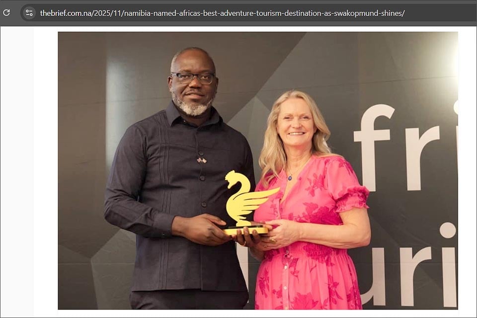 25-11-06 Balearica Awards Swakopmund - The Brief 25-11-06 Screenshot 960 x 640