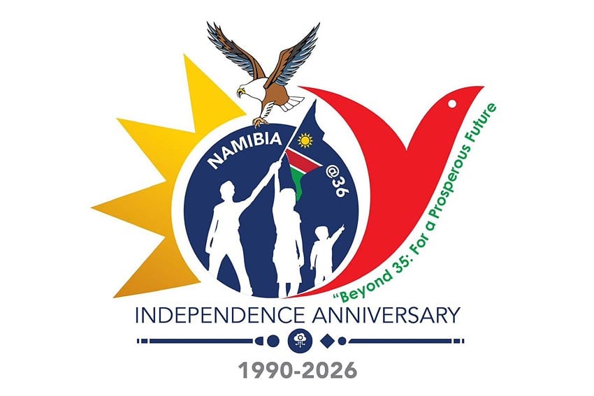 Official logo for Namibia's Independence Day 2026 Source Namibia's Ministry of Information