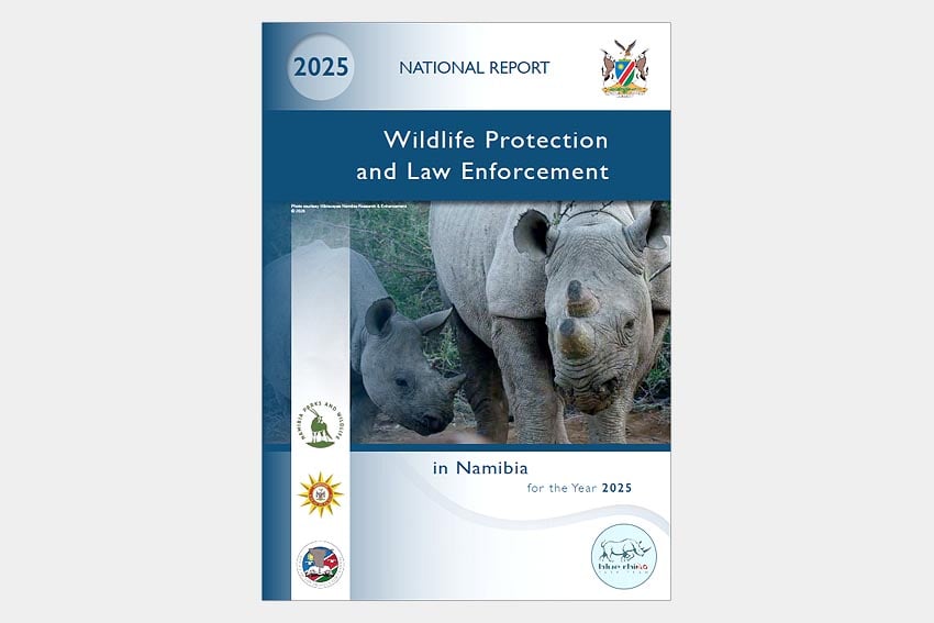 Cover Wildlife Protection and Law Enforcement Report Namibia 2025 Source MEFT