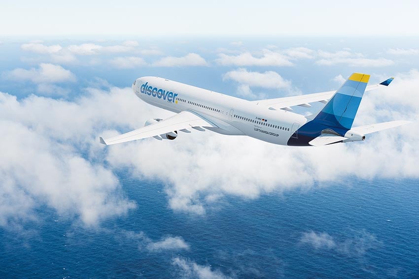 leisure airline Discover Airlines will increase number of flights Munich to Windhoek from three to five per week starting in April 2027 Photo Discover Airlines