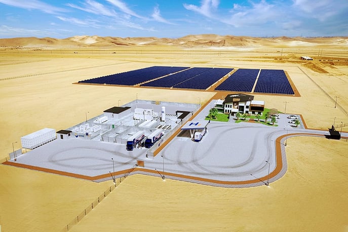 design green hydrogen project, Namibia