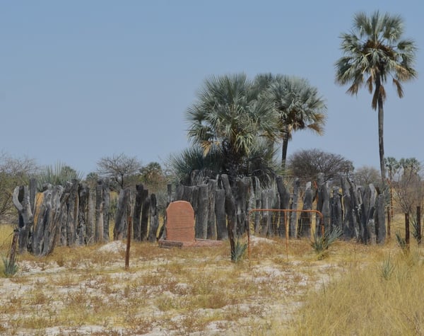 Grave of Nehale lyaMpingana at Onayena.