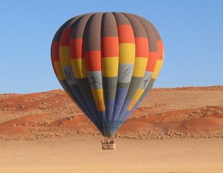 Hot Air Ballooning At Sossusvlei
