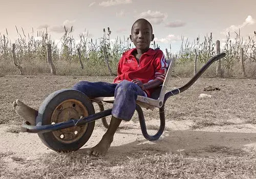 Driving around Namibia