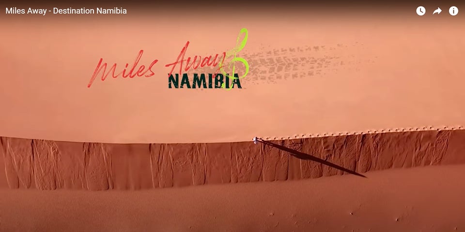  Gondwana music video in Sossusvlei