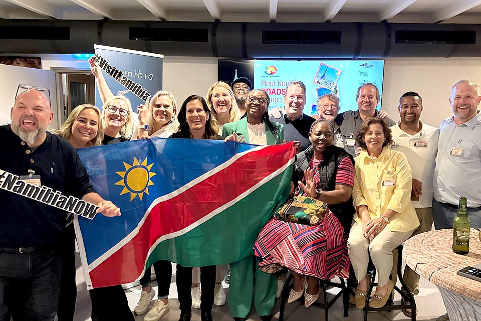 Namibia on tour in Europe and China