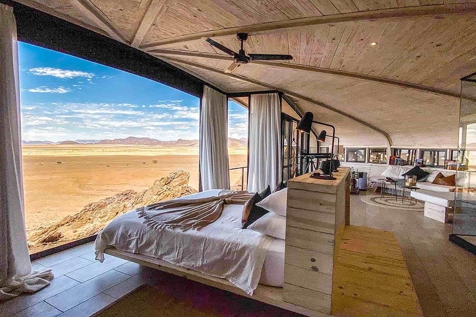 Luxury retreat for two guests in the Namib Desert, Desert Whisper