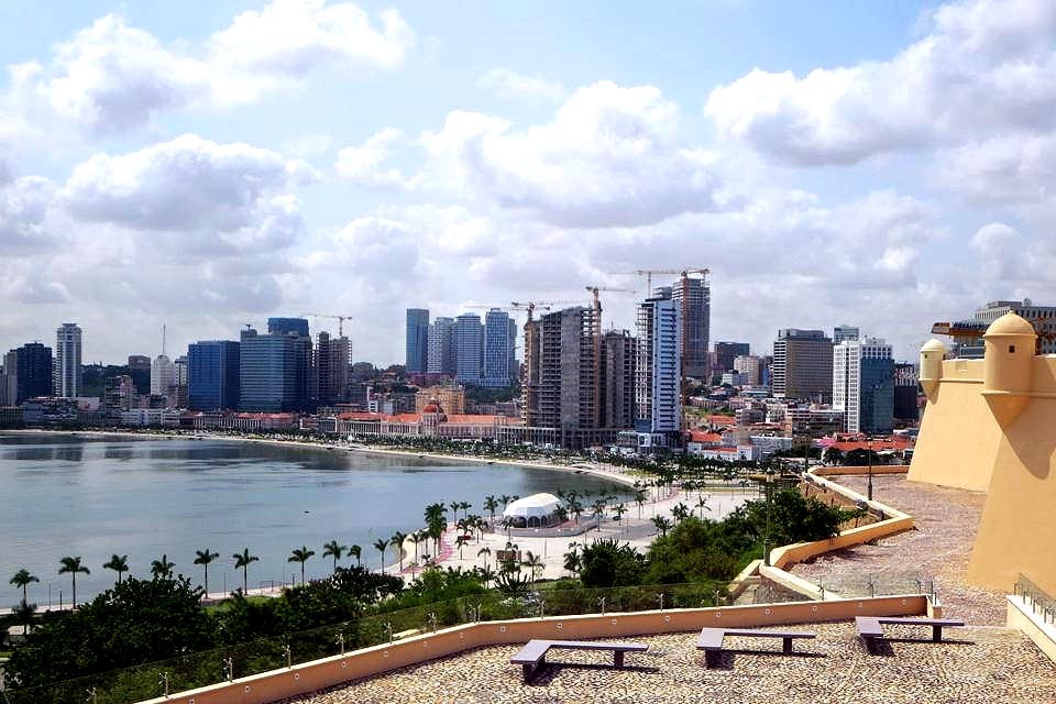 Luanda on the warm coast of Angola