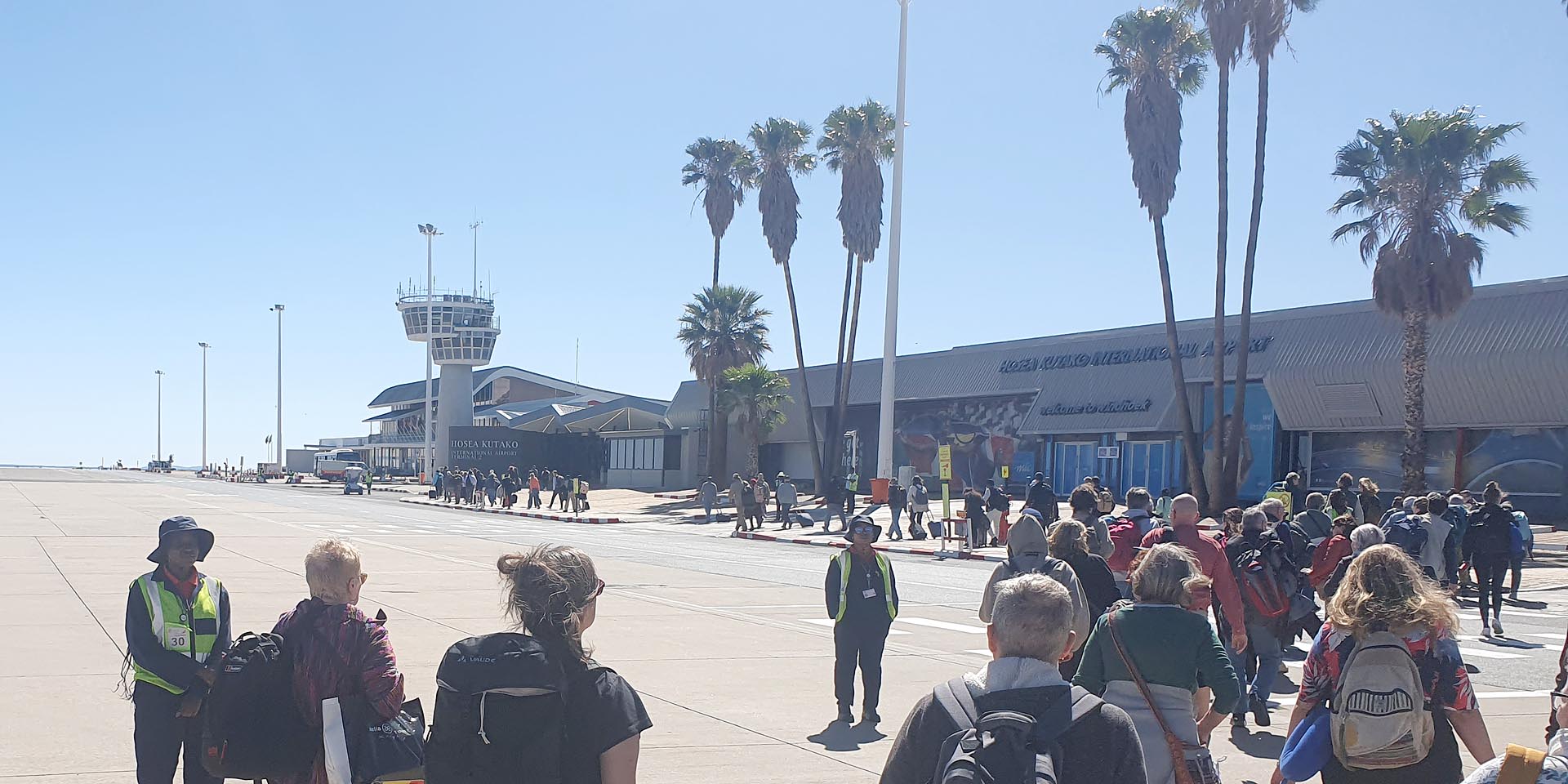 Namibia's international airports such as Hosea Kutako International Airport are registering growing number passengers photo Sven-Eric Stender
