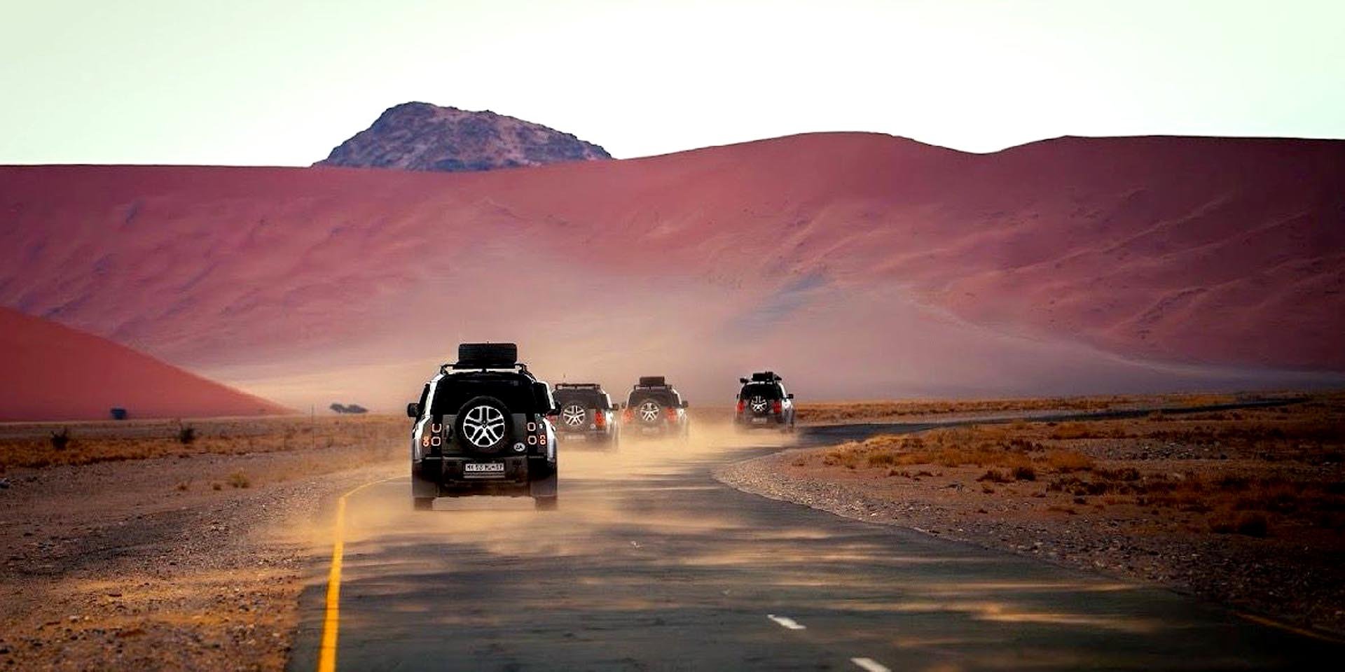 Namibia showing up all over Europe