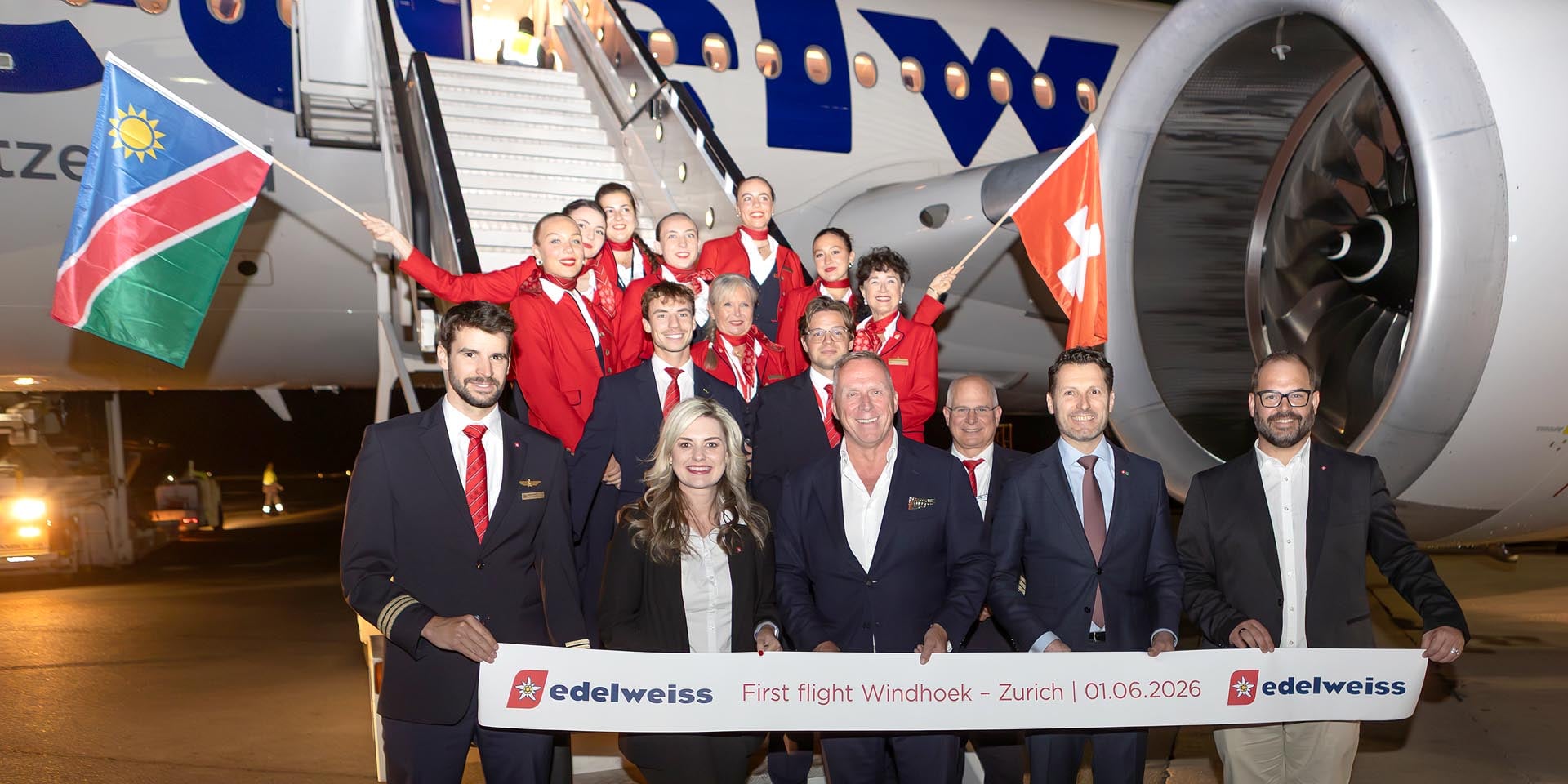 Edelweiss brings Switzerland to Namibia