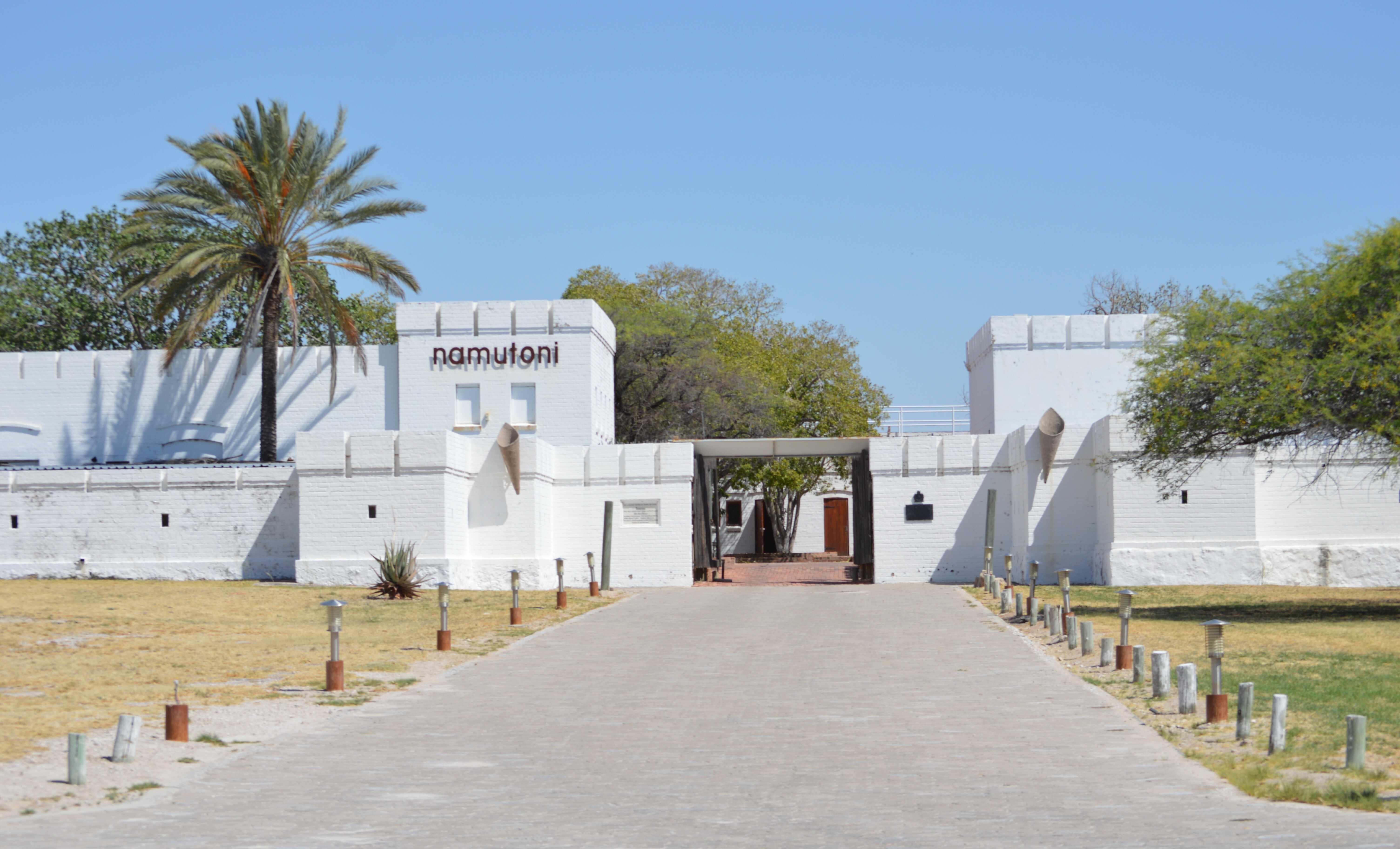 Fort Namutoni in 1904