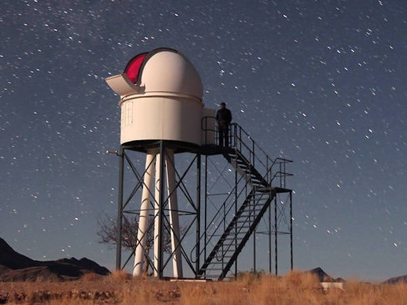 Stargazing in Namibia