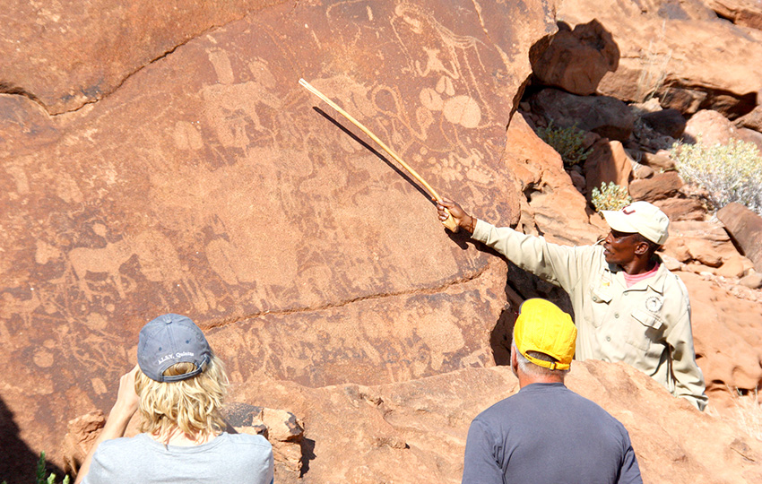Twyfelfontein an ancient art